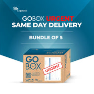 GOBOX - Urgent Same Day Delivery (Bundle of 5) @ $15.00 ea