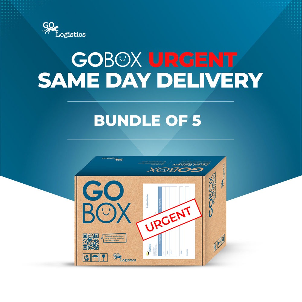 GOBOX - Urgent Same Day Delivery (Bundle of 5) @ $15.00 ea